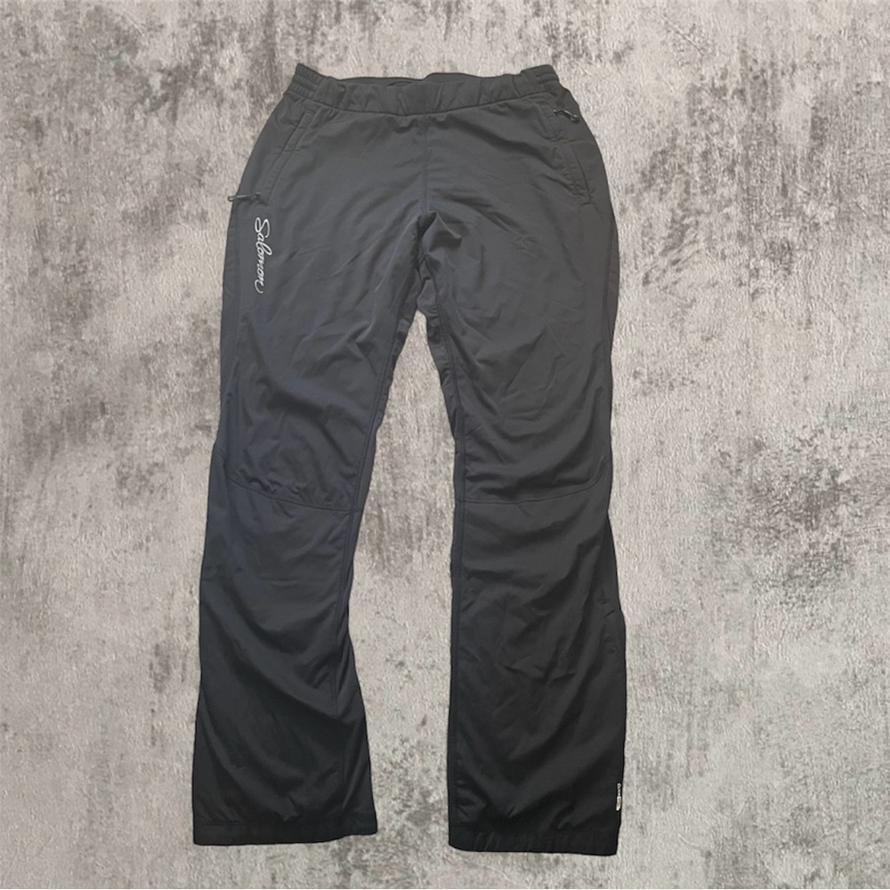 Salomon women’s large black track/yoga pants